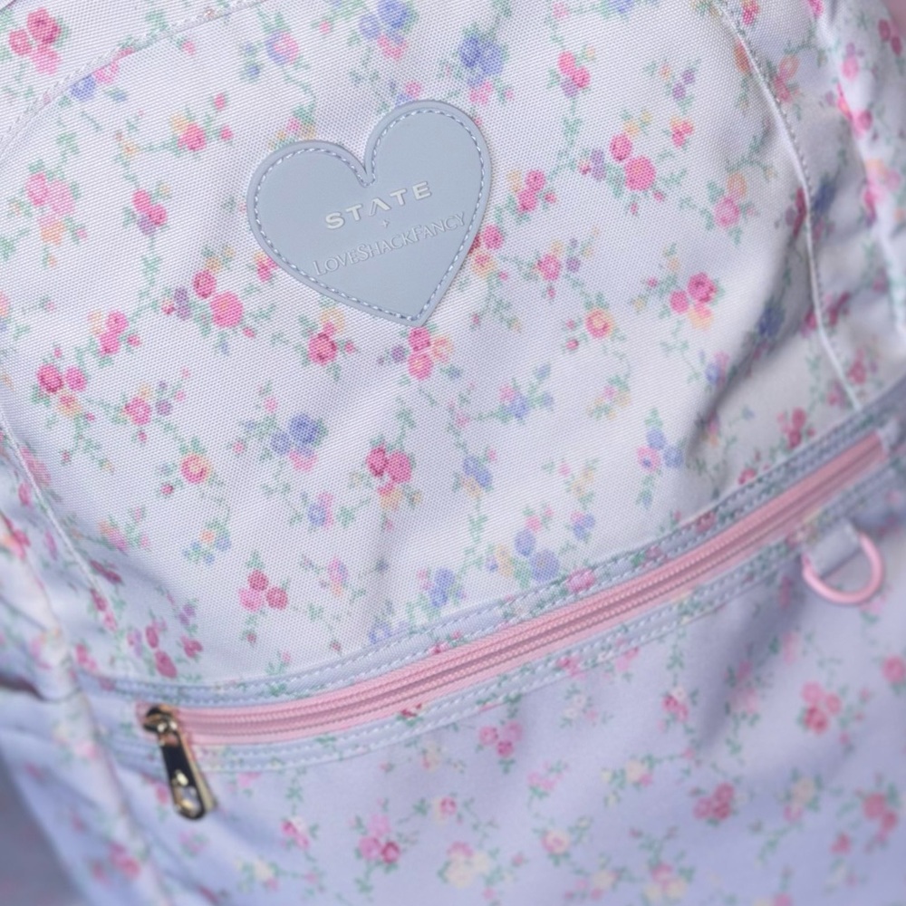 LoveShackFancy State Kane Backpack & Laptop case / carrier set - Picture 11 of 12